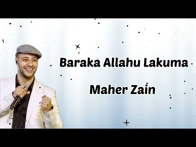Baraka Allahu Lakuma English version - Maher Zain (lirik dan terjemahan) #lyrics #maherzain class=