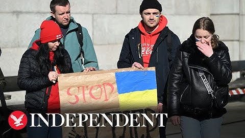 Live: Protesters in Moscow march against Russian invasion in Ukraine