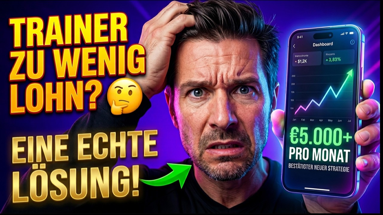 Trainer verdienen zu wenig? Das ist die echte Lösung – Video ansehen