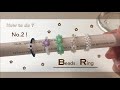 [DIY]高校生の休日。第2弾ビーズリングの作り方。ハンドメイド/簡単/休みの日の過ごし方