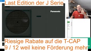 Jetzt noch ein Schnäppchen machen, R32 Wärmepumpen laufen aus. Die J gibt es dafür jetzt in Dark