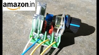 Motor Speed Controller/Light Dimmer 2KW Review || Amazon