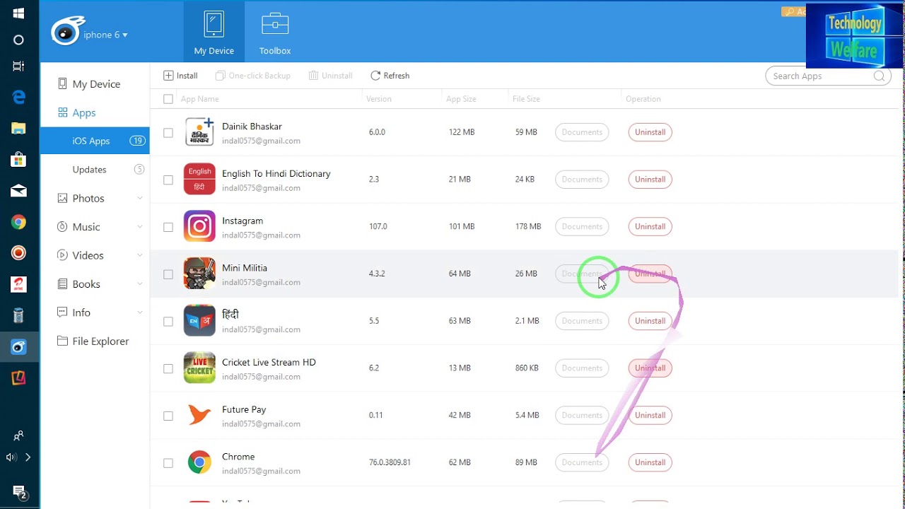 How to Uninstall and Update Apps of iPhone with Computer