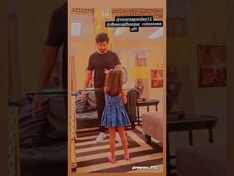 مشكاسات كاران مع بنته في التمثيل من خلف كواليس مسلسل حياة قلبي