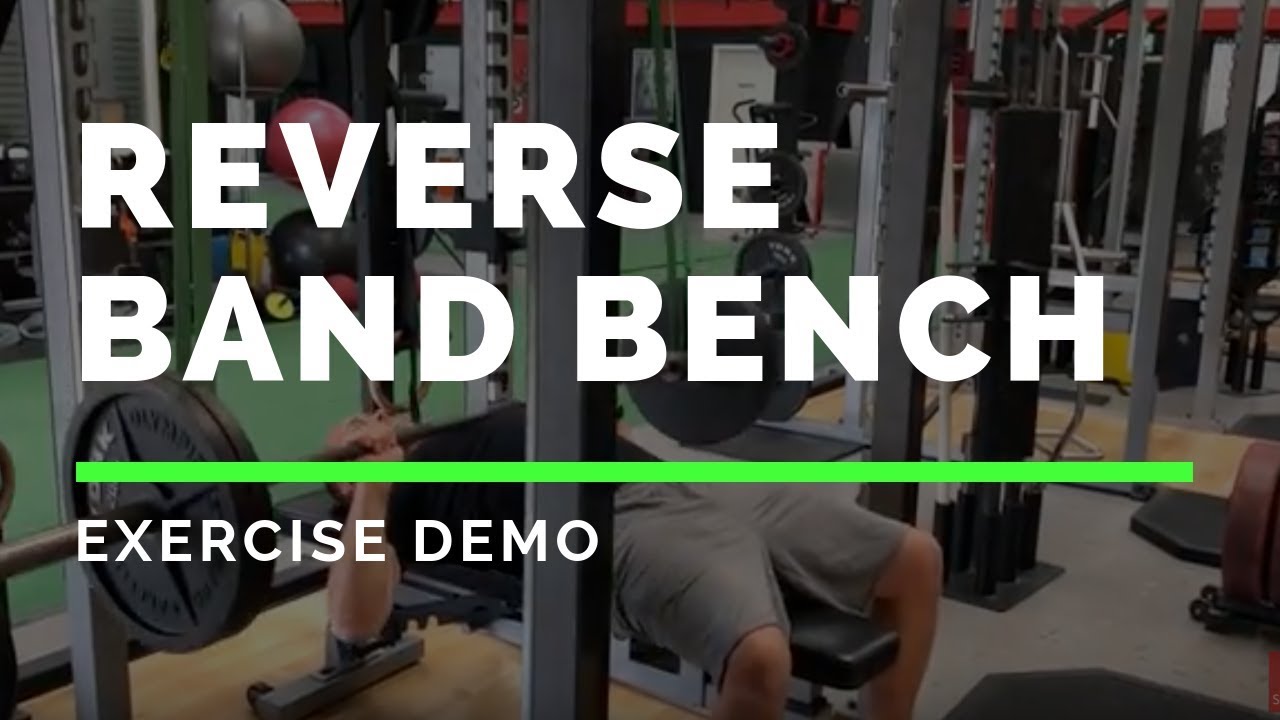 Rugby Renegade | Reverse Band Bench Press - Exercise Demo - YouTube