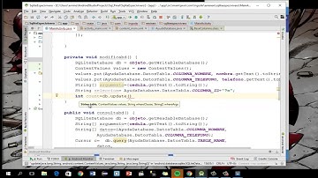 Android SQLITE Parte2