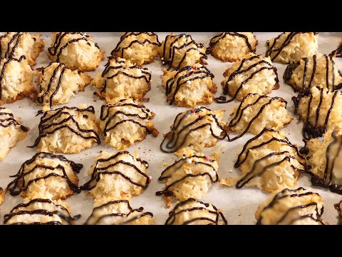 3 Ingredients Coconut Macaroons! I EstherDees Kitchen