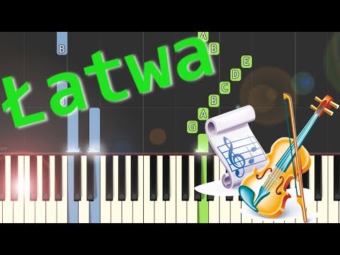 🎹 Romans hiszpański (Romance d'Amour, Romanza) - Piano Tutorial (łatwa wersja) 🎵 NUTY W OPISIE 🎼