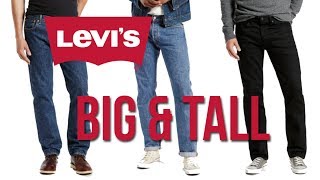 Levi's 501 Big & Tall - YouTube