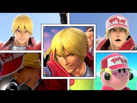 Terry Bogard Full Moveset (Plus Final Smash, Victory Screens, Kirby Hat & More) Smash Bros Ultimate