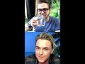 Jesse McCartney Hunter Hayes Instagram Live 05/28/20 #Turtle #Astronaut