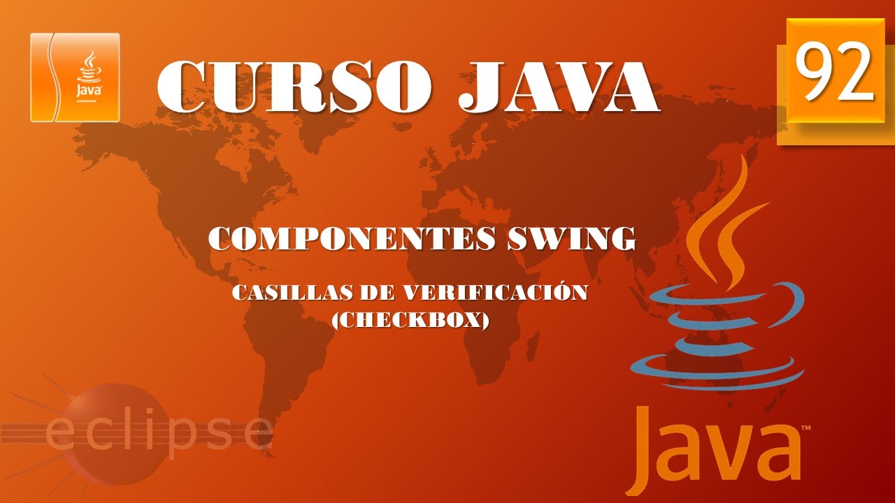 Curso Java. Componentes Swing CheckBox. Vídeo 92 - YouTube