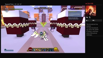 Trove livestream pt 3: doing shadow towers/leveling up neon ninja