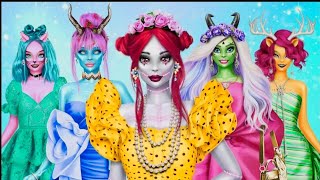 Monster Girl Dress up & Makeup || Halloween Makeup Games || Fashion Dress Up || Makeup M screenshot 5