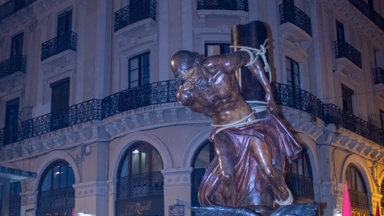 Cofradía de la columna Jueves santo 2025 Zaragoza