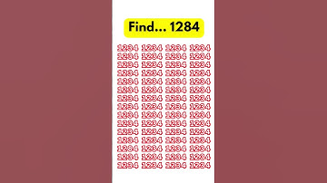 Only geniuses can find the odd number out? #shorts