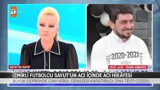 İZMİRLİ FUTBOLCU TANER SAVUT’UN ACI HİKÂYESİ