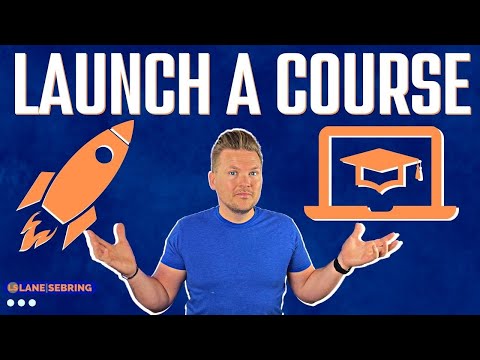 How To Launch Your Online Course (Step-by-step process)