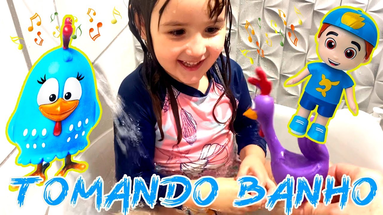 Galinha Pintadinha em Batatinha Frita 1 2 3 - Nursery Rhymes & Kids Song  por Bella Lisa Show 