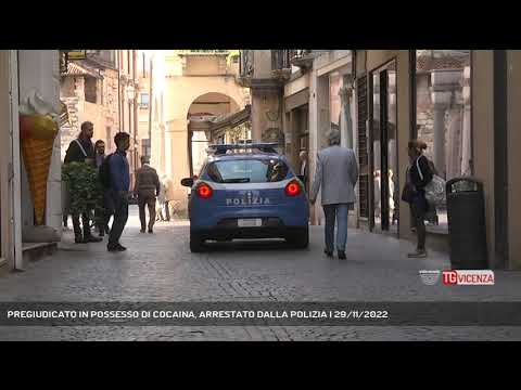 PREGIUDICATO IN POSSESSO DI COCAINA, ARRESTATO DALLA POLIZIA | 29/11/2022