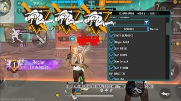 THE KING CHEATS V64 HACK OB47 FF HACK FREE FIRE MOD MENU THE KING CHEATS MOD MENU FF NEW HACK