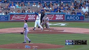 COL@LAD: Adrian blasts a solo home run to right field