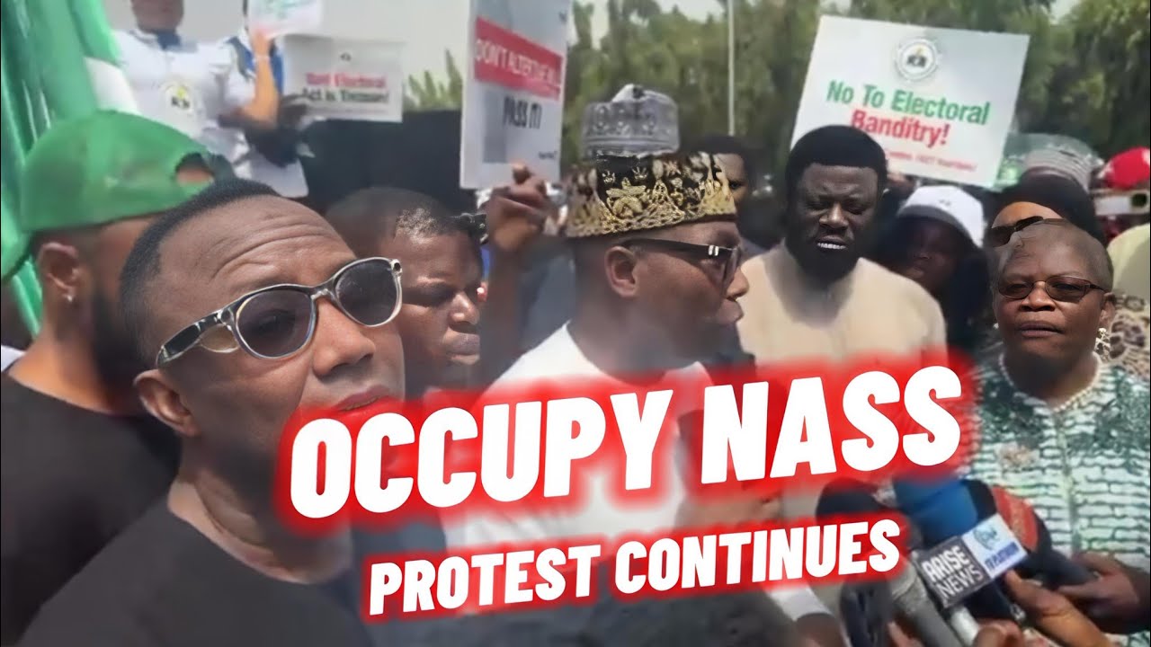 Протесты движения «Захвати NASS» набирают всё большую силу.