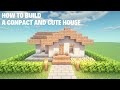 【Minecraft】 How to Build a Compact and cute house