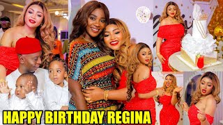 Mercy Johnson In Tears As She Attends Regina Daniels Birthday Party With Other Celebrities 😭❤️