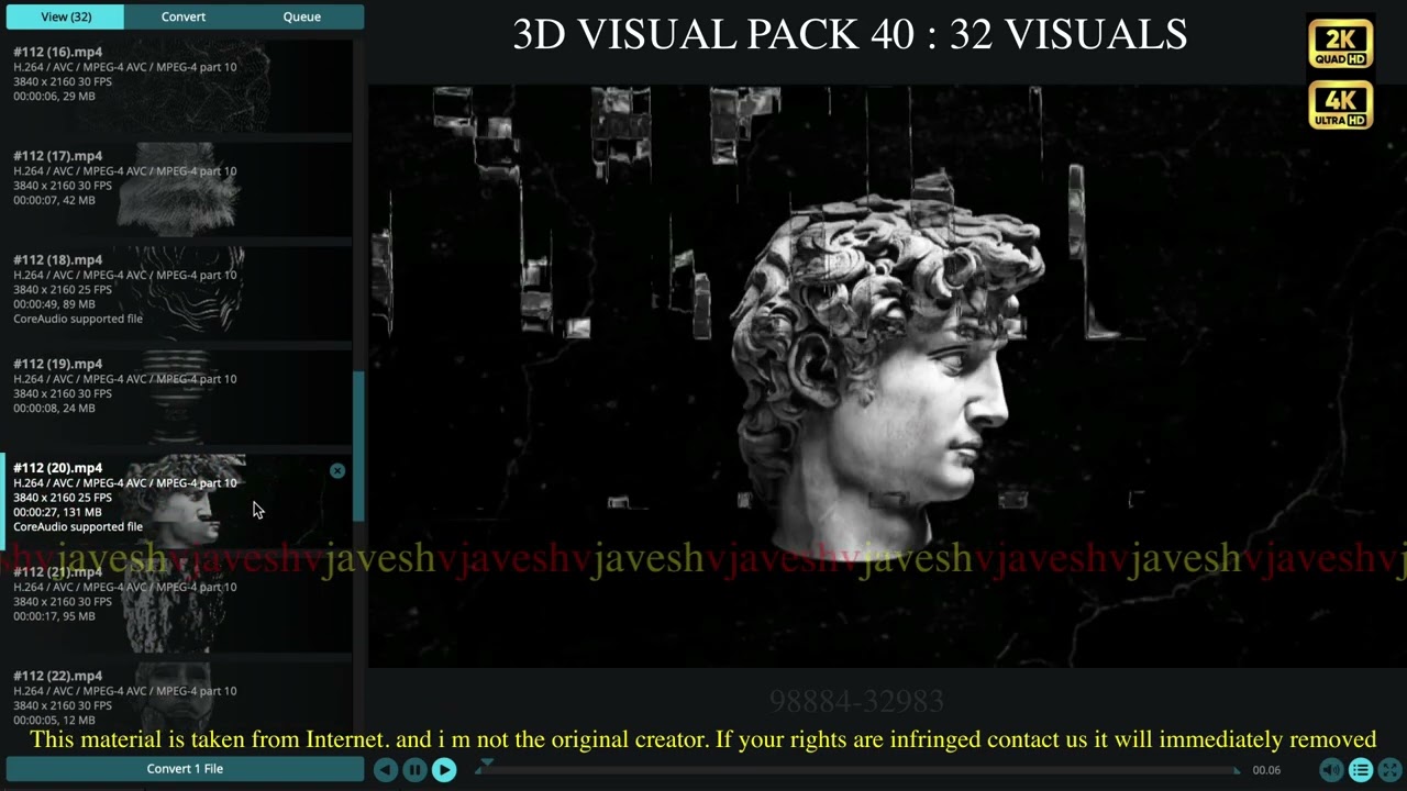 3D Visuals PACK 324 - 29 Visuals - Payhip