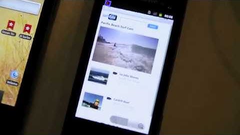 Android Browser Optimizations by Qualcomm running on a Mobile Development Platform