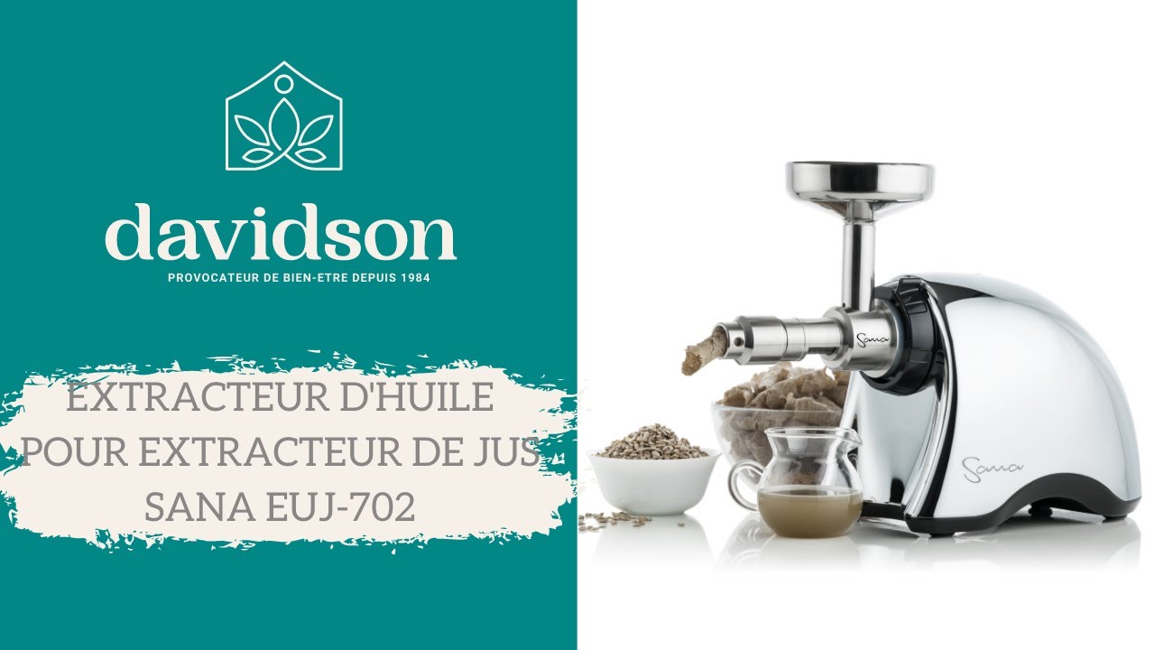 Extracteur d'huile - Accessoire - Extracteur de jus Sana Omega Vidia