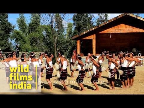 Farewell song of Phom Naga tribe by Bhunmnyu cultural troupe