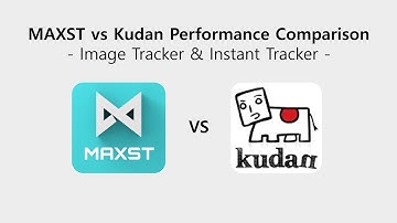 맥스트(MAXST)와 Kudan SDK 성능 비교 - 이미지 트래커 및 인스턴트 트래커 비교