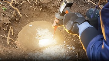 Treasure Hunters Find Ancient Gold Inside a Burning Well!