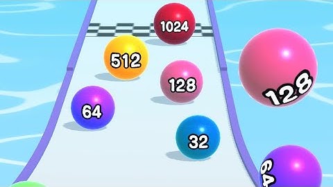 Ball Run 2048 All Levels Gameplay Walkthrough iOS Android Lvl 172-175