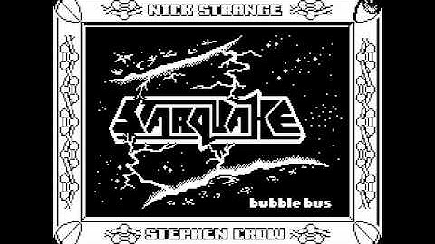 Starquake czołówka/title muzyka/music - Atari XL/XE