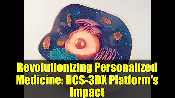 Revolutionizing Personalized Medicine: HCS-3DX Platform