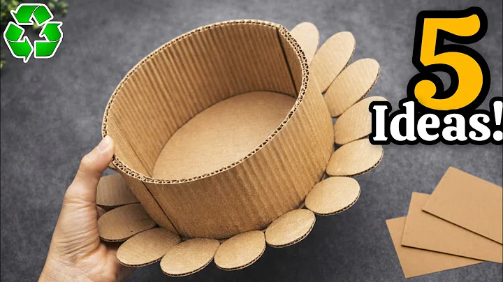 Super Beautiful but Low-Cost! 5 Best DIY Space-Saving Craft Ideas from Waste Material ♻️#2025