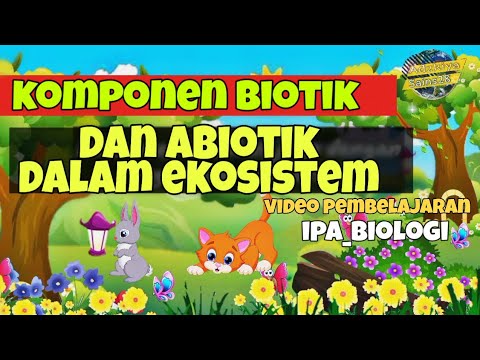Video: Apakah kepentingan faktor biotik dalam ekosistem?
