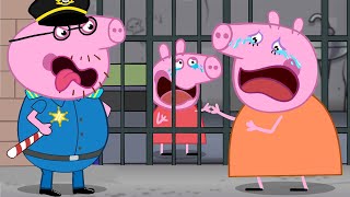 Peppa Pig Goes To Prison!! | Peppa Pig Funny Animation