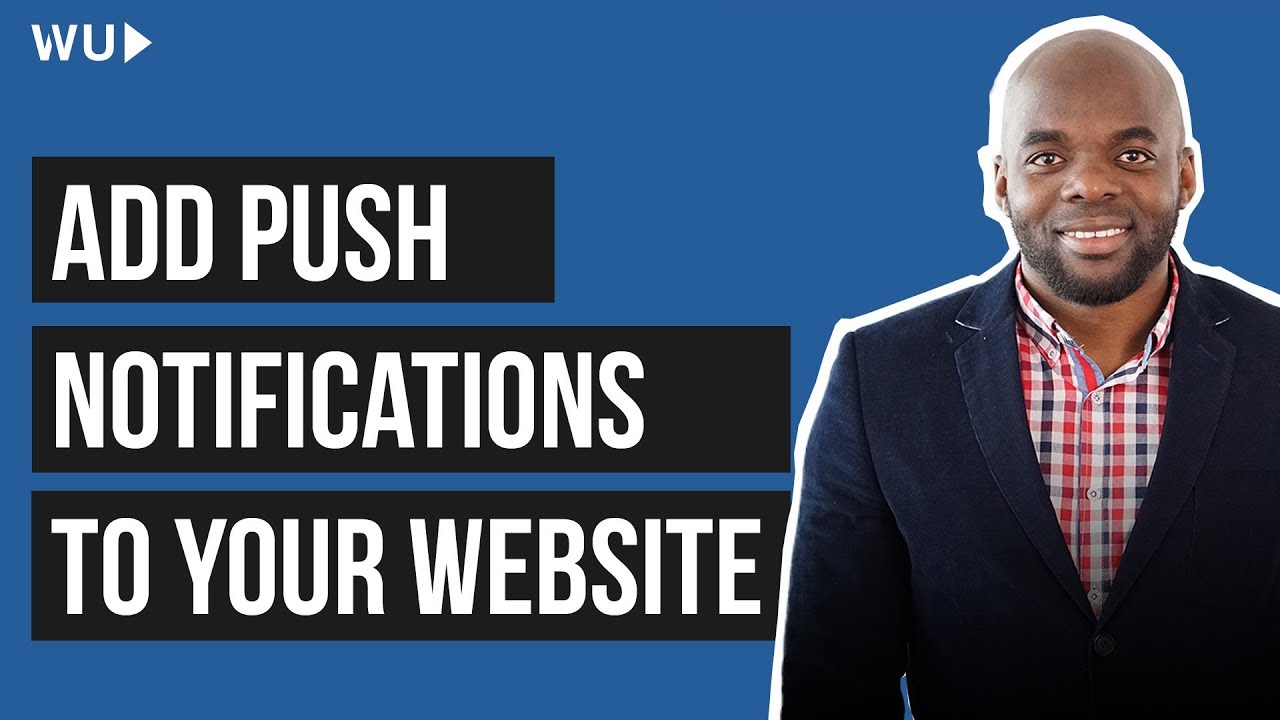 How to add push notifications to website - YouTube