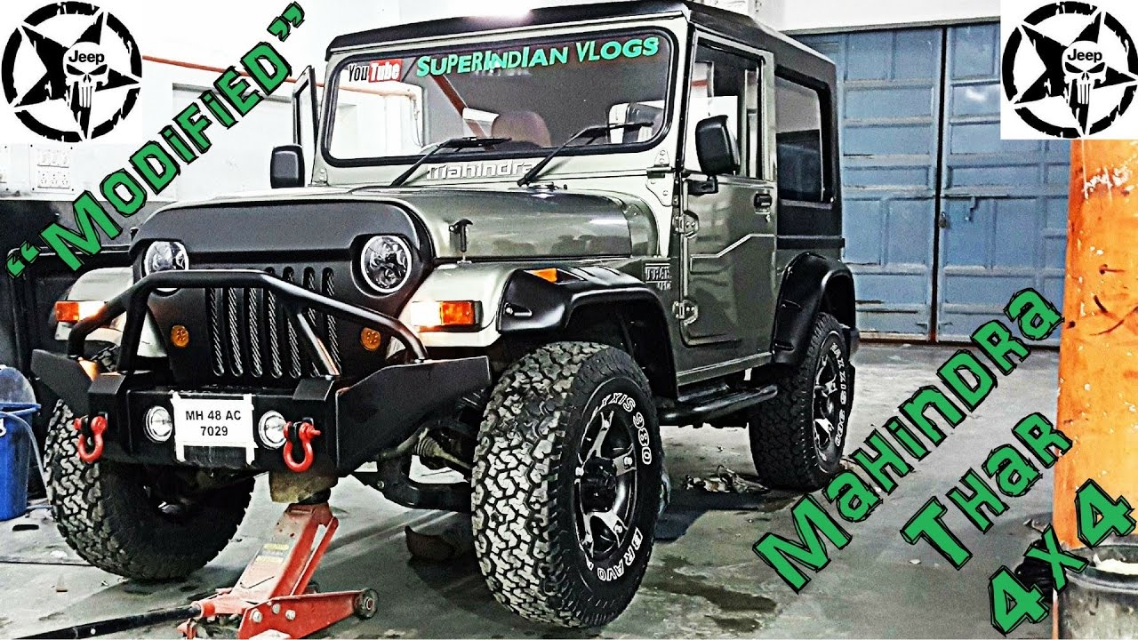 How To Get Mahindra Thar Jeep Modified In India Best Offroading Custom Jeeps Vlog 5