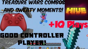Hive: Combos And Sweaty Moments On Controller Montage! #7 (Minecraft Bedrock Edition)