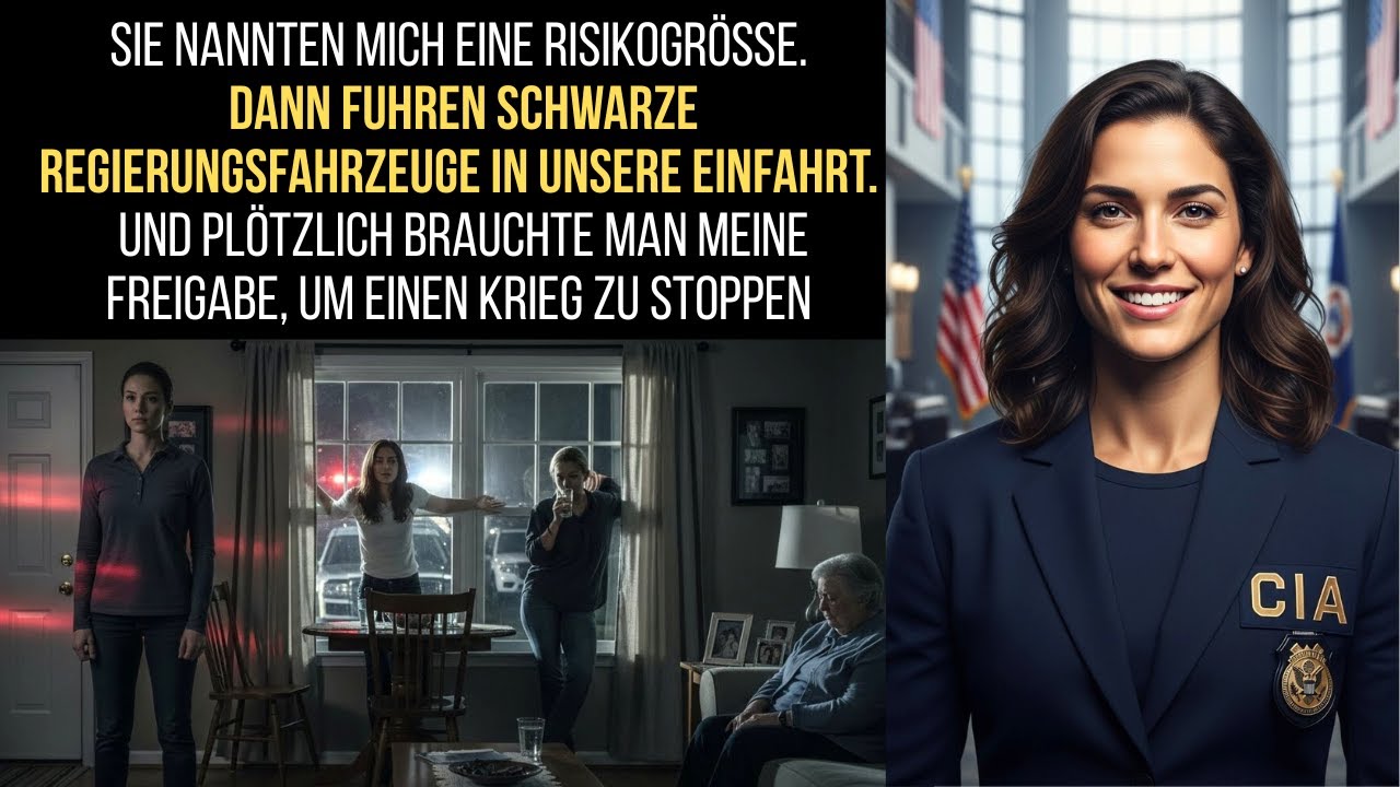 Ich dachte, meine Familie hätte mich an diesem Abend endgültig aufgegeben, als plötzlich schwarze SUVs in unserer Einfahrt standen. Meine Schwester lächelte am Fenster und flüsterte: „Jetzt holen...
