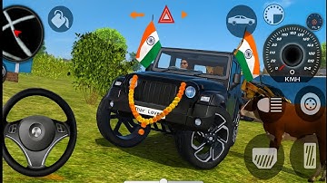 Modified Mahindra Thar Car Games: Indian Cars (Gadi Wala Game) - Car Game Android Gameplay 2025