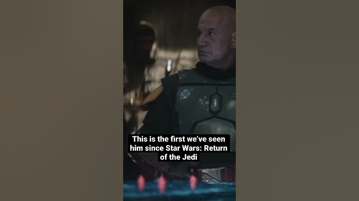 Did you know that in THE BOOK OF BOBA FETT…