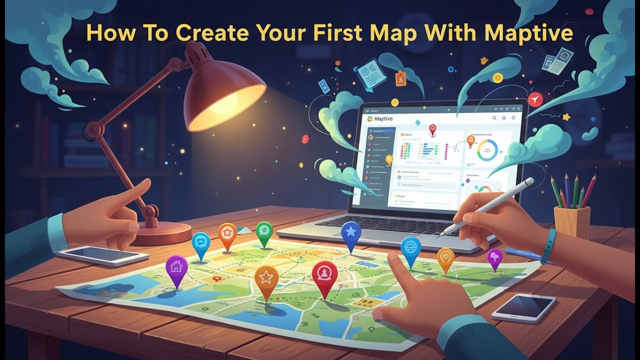 How To Create Your First Map With Maptive - YouTube