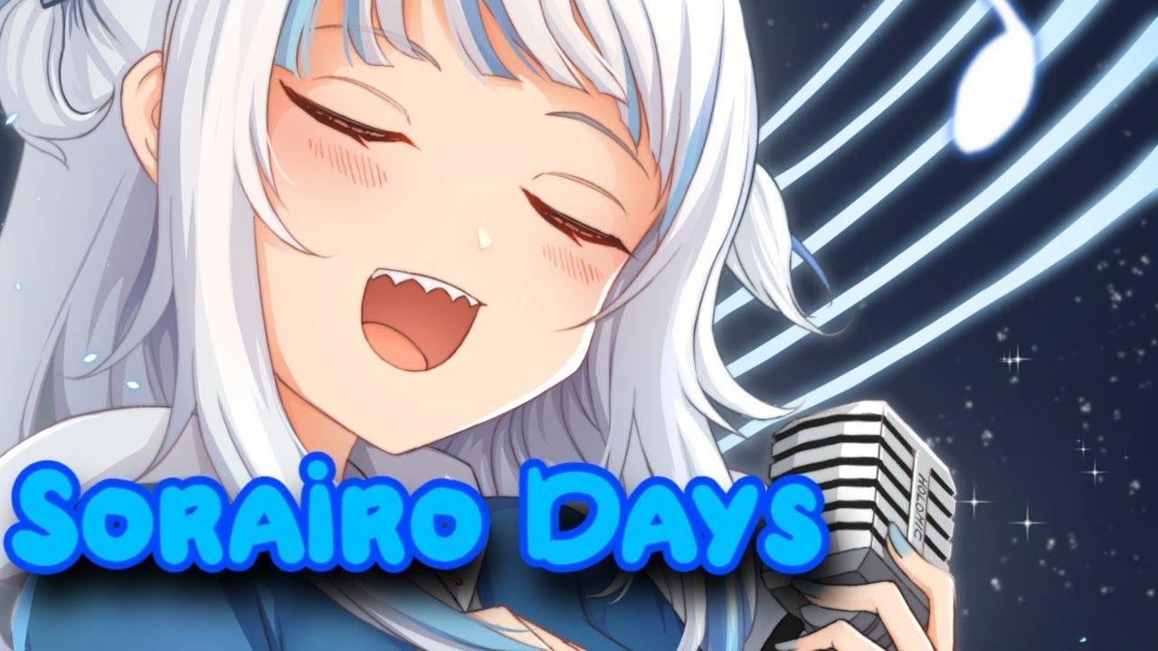 Gawr Gura canta Sorairo Days sub español - YouTube