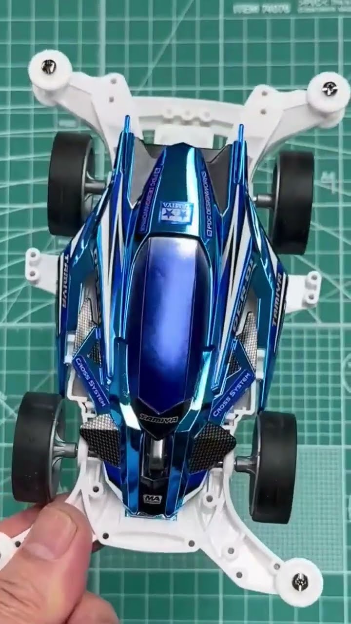 NEW 2023! TAMIYA DCR 01-BLUE METALLIC BODY - YouTube